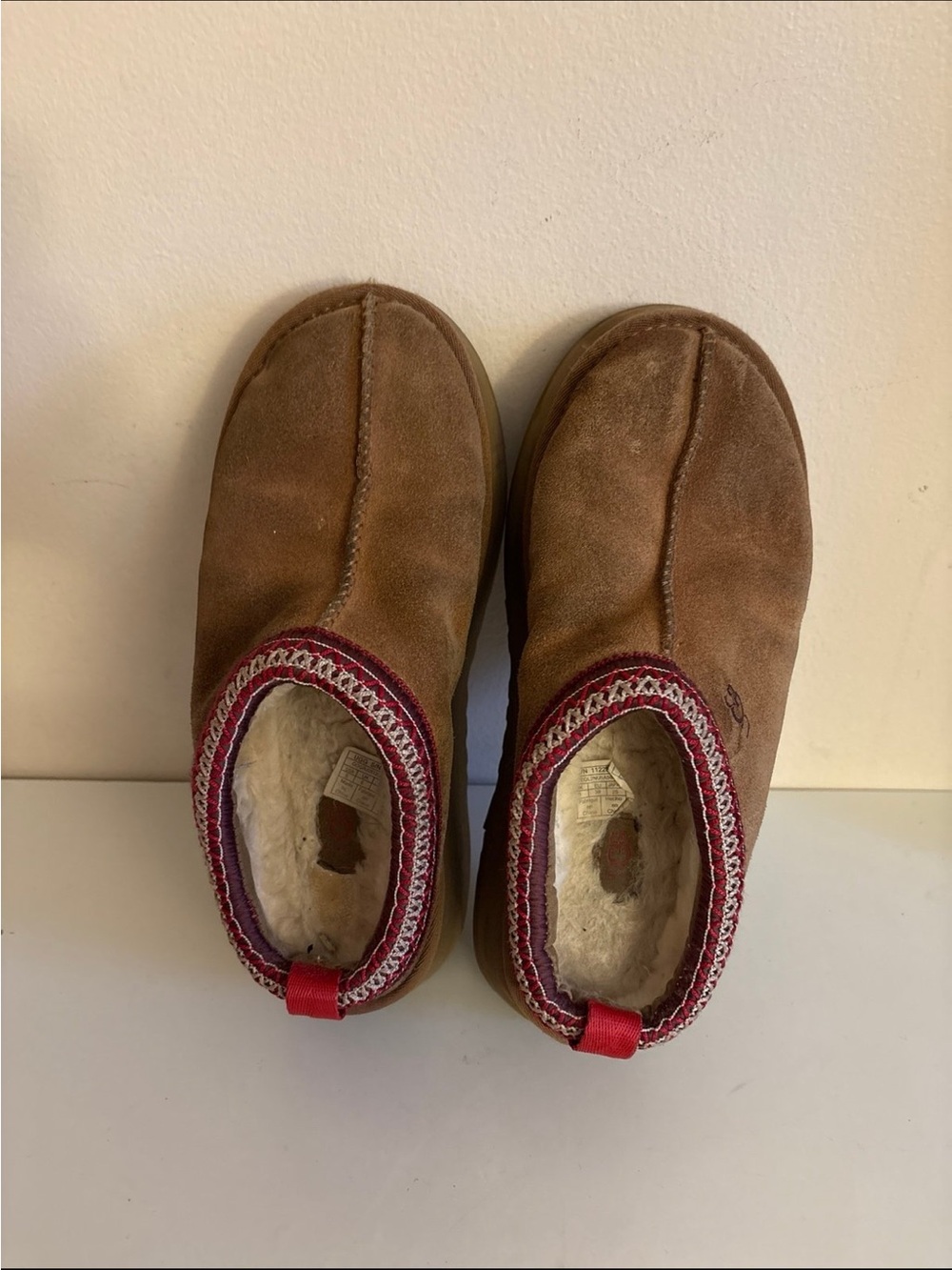 UGG Brand Braid Tazz Platform Slippers8 us